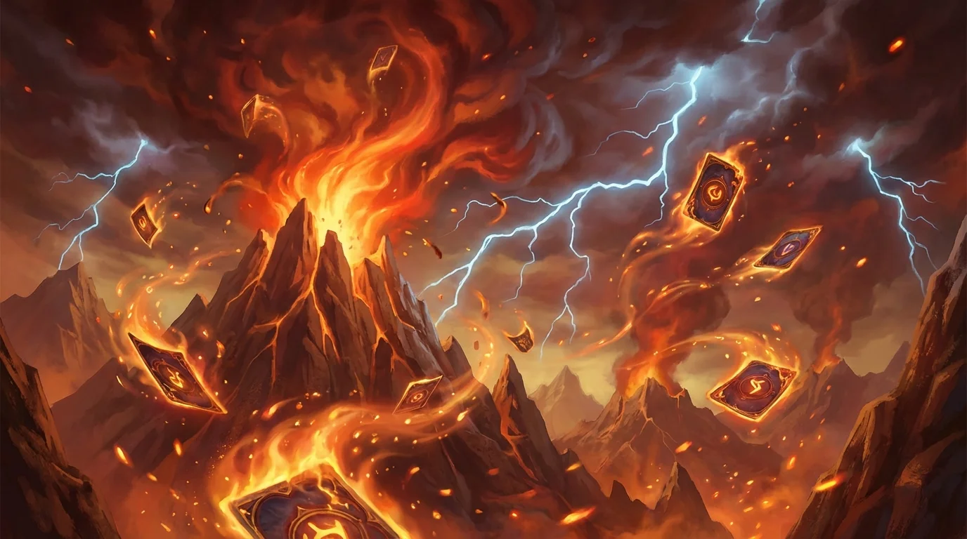 Infernal Card Eruption